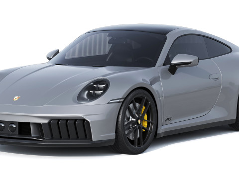 Porsche 911 Carrera GTS Hybrid 2025 3D Model