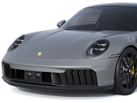 Porsche 911 Carrera GTS Hybrid 2025 3D Model