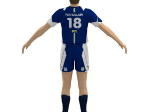 Footballer Modèle 3D