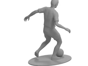 Footballer 3D Model