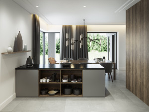 Living Room Interior 3D Scene for Cinema 4D and Octane Render 3D 模型