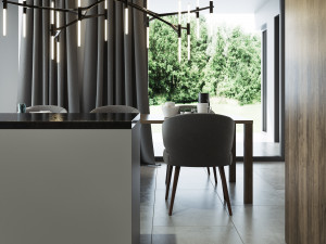 Living Room Interior 3D Scene for Cinema 4D and Octane Render 3D 模型