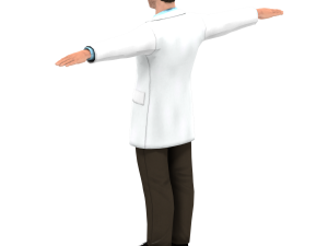 Scientist 3D मॉडल