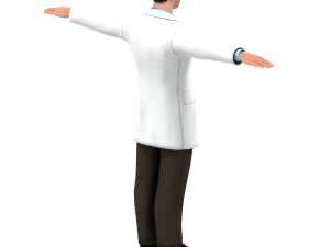 Scientist 3D मॉडल