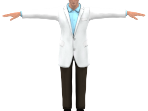 Scientist 3D मॉडल