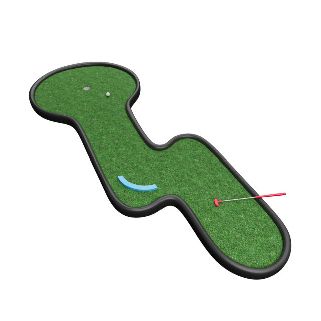 Miniature golf course 3D Modell .c4d .max .obj .3ds .fbx .stl .blend 