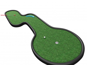 Miniature golf course 3D Modell