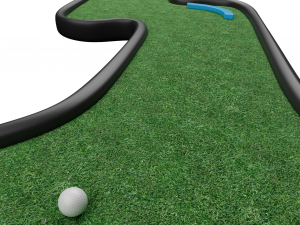 Miniature golf course 3D Modell