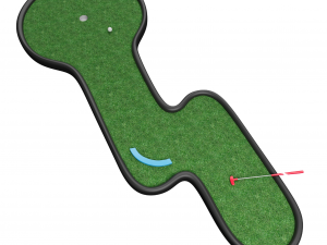 Miniature golf course 3D Modell