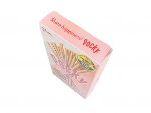 Strawberry pocky scan Modello 3D