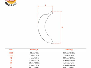 STL Banana Shaped Cutter Set - 9 Sizes Perfect for Biscuits Jewelry Making and Crafts Unique 3D Print Model