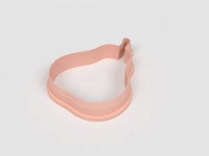 STL Apple Shaped Cutter Set - 9 Sizes Perfect for Biscuits Jewelry Making and Crafts Unique 3D Print Model