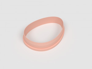 STL Egg Shaped Cutter Set - 9 Sizes Perfect for Biscuits Jewelry Making and Crafts Unique Modelo de Impressão 3D