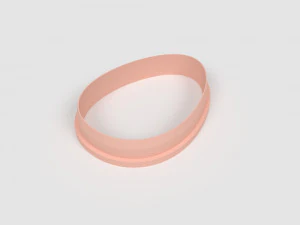 STL Egg Shaped Cutter Set - 9 Sizes Perfect for Biscuits Jewelry Making and Crafts Unique 3D Print Model