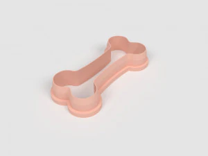 STL Bone Shaped Cutter Set - 9 Sizes Perfect for Biscuits Jewelry Making and Crafts Unique 3D Print Model