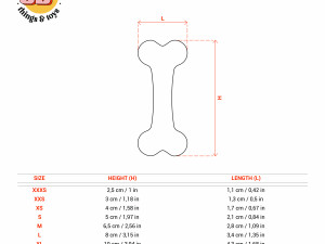 STL Bone Shaped Cutter Set - 9 Sizes Perfect for Biscuits Jewelry Making and Crafts Unique Model Cetak 3D