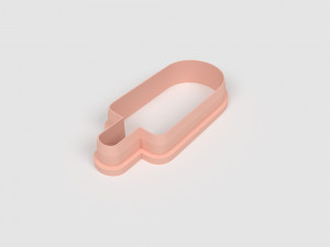 STL Ice Cream Shaped Cutter Set - 9 Sizes Perfect for Biscuits Jewelry Making and Crafts Unique Model Cetak 3D