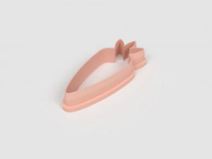 STL Carrot Shaped Cutter Set - 9 Sizes Perfect for Biscuits Jewelry Making and Crafts Unique 3D Print Model