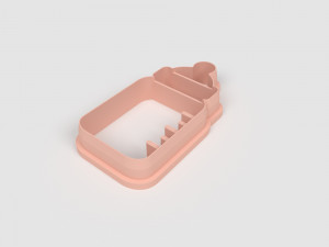 STL Baby Bottle Shaped Cutter Set - 9 Sizes Perfect for Biscuits Jewelry Making and Crafts Unique 3D Принт Модель