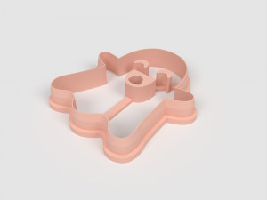 STL Halloween Ghost Shape Cutter Set - 9 Sizes Perfect for Biscuits Jewelry Making and Crafts Unique 3D Print Model