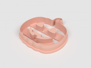 STL Halloween Pumpkim Shape Cutter Set - 9 Sizes Perfect Biscuits Jewelry Making and Crafts Unique 3D Принт Модель