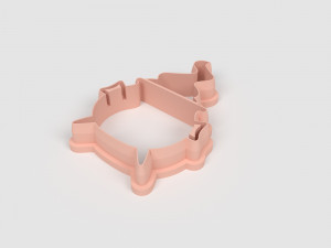 STL Halloween Cauldron Shape Cutter Set - 9 Sizes Perfect Biscuits Jewelry Making and Crafts Unique 3D प्रिंट मॉडल