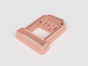 STL Halloween Tombstone Shape Cutter Set - 9 Sizes Perfect Biscuits Jewelry Making and Crafts Unique 3D Print Model