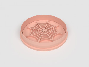 STL Halloween Cobweb Shaped Cutter Set - 9 Sizes Perfect Biscuits Jewelry Making and Crafts Unique 3D Принт Модель