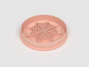 STL Halloween Cobweb Shaped Cutter Set - 9 Sizes Perfect Biscuits Jewelry Making and Crafts Unique 3D Print Model