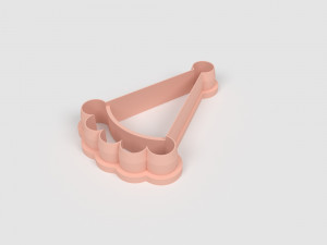 STL Party Pompom Hat Shape Cutter set - 9 Sizes Perfect andBiscuits Jewelry Making and Crafts Unique 3D Print Model