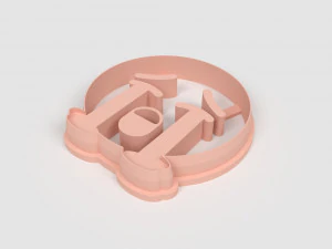 STL Emoji Crying Shaped Cutter set - 9 Sizes Perfect Biscuits Jewelry Making and Crafts Unique 3D Print Model