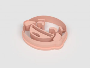 STL Emoji Laugh Shaped Cutter set - 9 Sizes Perfect Biscuits Jewelry Making and Crafts Unique 3D Print Model