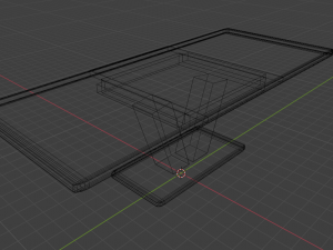 Modern table Modello 3D