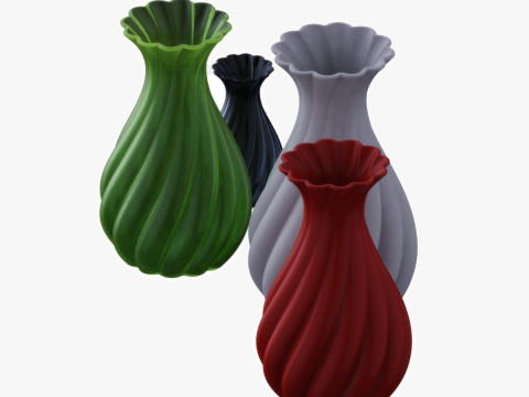 Flower Vase 3D 打印模型