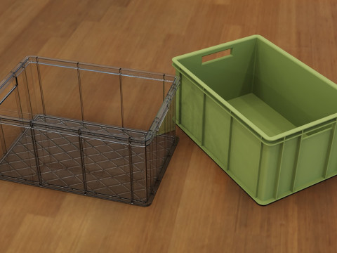 Plastic Box 3D Принт Модель