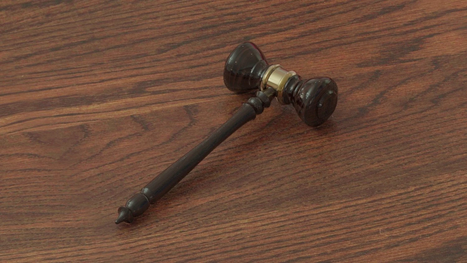 Gavel Judges Hammer 3D Print Model .c4d .max .obj .3ds .fbx .stl .blend 