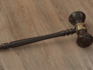 Gavel Judges Hammer 3D 프린트 모델
