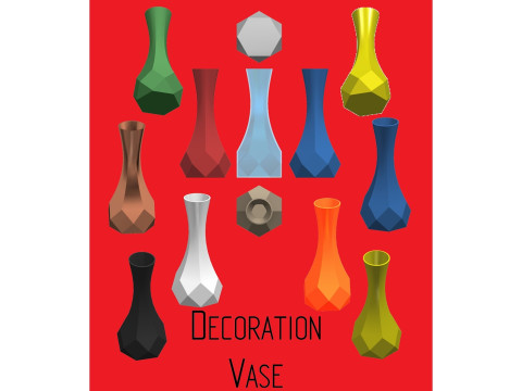 Decoration Vase 3D 打印模型