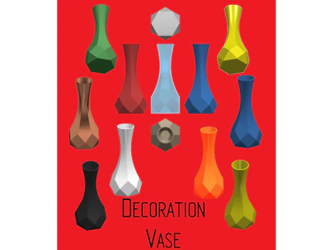 Decoration Vase 3D Print Model