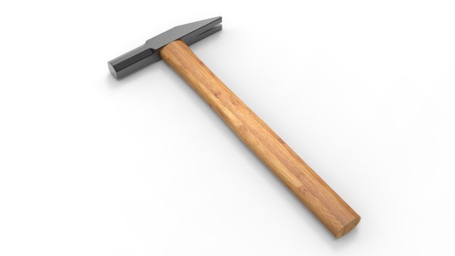 Tack Hamer 3D Druckmodell .c4d .max .obj .3ds .fbx .stl .blend