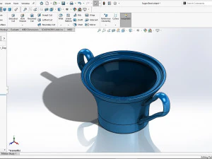 Sugar Bowl 3D Print Model