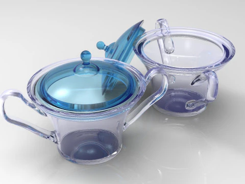 Sugar Bowl 3D Print Model