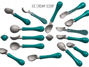 Ice-cream Scoop 3D Print Model