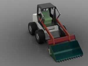 Front Loader 3D Print Model