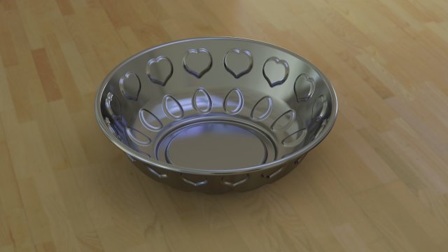 Bowl 3D Принт Модель .c4d .max .obj .3ds .fbx .stl .blend 