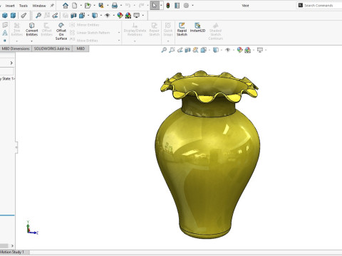 Decoration Vase 3D Print Model