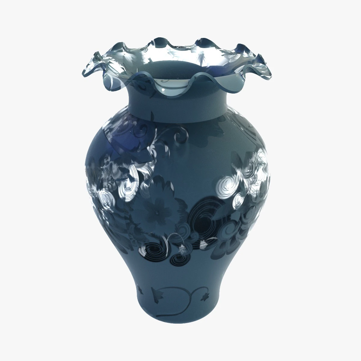 Decoration Vase 3D Print Model .c4d .max .obj .3ds .fbx .stl .blend 