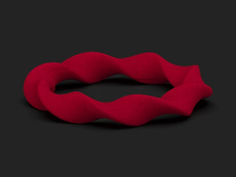 ブレスレット 3Dプリントモデル