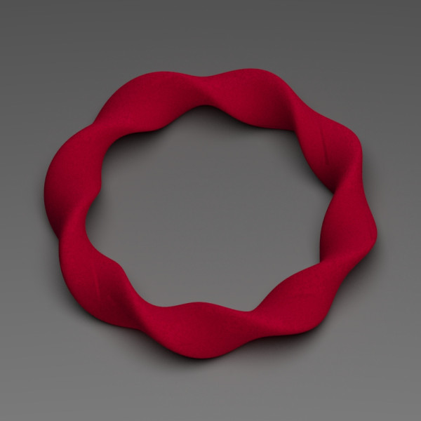 Bracelet 3D-Druckmodell .c4d .max .obj .3ds .fbx .stl .blend 