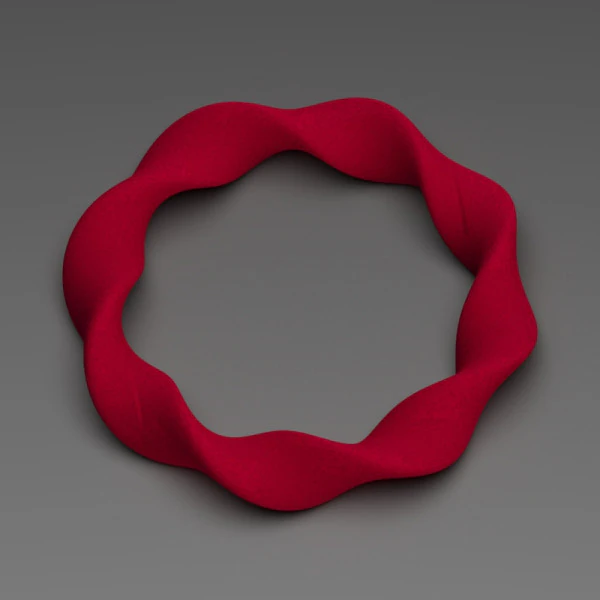 ブレスレット 3Dプリントモデル .c4d .max .obj .3ds .fbx .stl .blend 